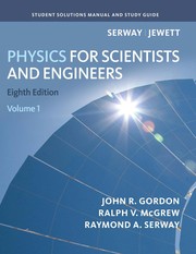 Cover of Student solutions manual and study guide for Serway and Jewett's Physics for science and engineers by John R. Gordon
