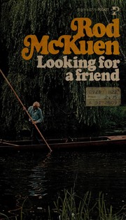 Front cover of Looking for a Friend by Rod mckuen