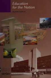 Cover of Education for the Nation (Institute of Education, University of London Series) by Richard Aldrich