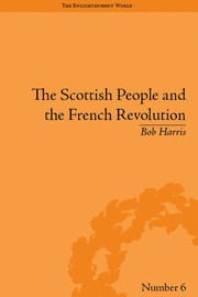 Cover of The Scottish People and the French Revolution by Harris, Bob