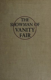Front cover of The showman of Vanity Fair by Stevenson, Lionel
