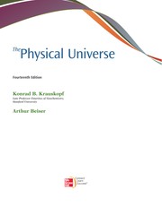 Front cover of The physical universe by Konrad Bates Krauskopf
