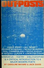 Cover of Out-posts by Caroline Bayard
