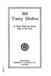 Cover of 365 tasty dishes by Unknown