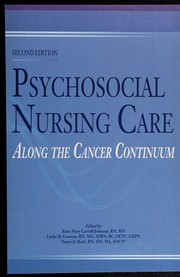 Cover of Psychosocial nursing care along the cancer continuum by Rose Mary Carroll-Johnson