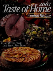 Front cover of Taste of Home Annual Recipes by Michelle Bretl