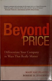 Front cover of Beyond Price by Mary Kay Plantes
