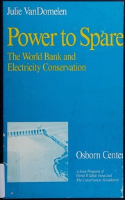 Cover of Power to spare by Julie VanDomelen