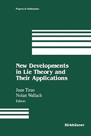 Front cover of New Developments in Lie Theory and Their Applications by Juan Tirao
