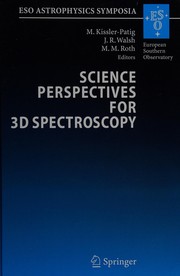 Cover of Science perspectives for 3D spectroscopy by ESO Workshop (2005 Garching bei München, Germany)