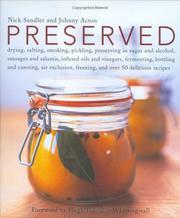 Cover of Preserved by Nick Sandler