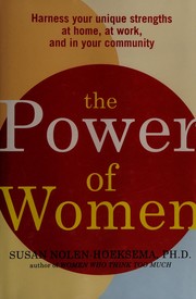 Cover of The power of women by Susan Nolen-Hoeksema