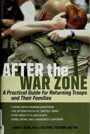 Cover of After the war zone by Laurie B. Slone