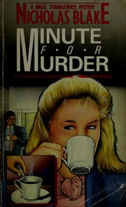 Cover of Minute for murder by Cecil Day-Lewis