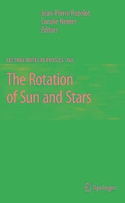 Front cover of The Rotation of Sun and Stars by W. Beiglböck