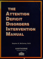 Front cover of Punishing Attention deficit disorder manual by Stephen B. McCarney
