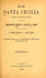 Cover of La Santa Cecilia by Rafael Taboada