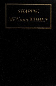 Front cover of Shaping men and women by Stuart Pratt Sherman