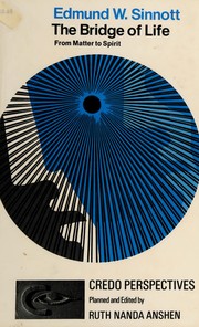 Front cover of The bridge of life by Edmund Ware Sinnott