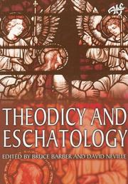Front cover of Theodicy and eschatology by David J. Neville