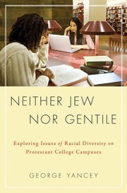 Front cover of Neither Jew nor gentile by George A. Yancey