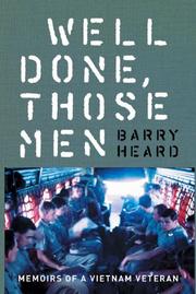 Cover of Well Done, Those Men by Barry Heard