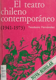 Front cover of El teatro chileno contemporáneo, 1941-1973 by Teodosio Fernández