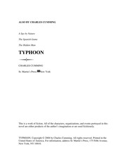 Cover of Typhoon by Alexander Charles Cumming