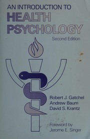 Front cover of An introduction to health psychology by Robert J. Gatchel