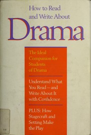 Cover of How to read and write about drama by Gary Vena