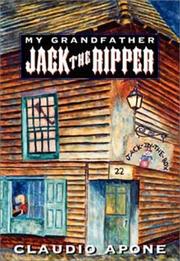 Front cover of My grandfather Jack the Ripper by Claudio Apone