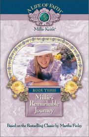 Front cover of Millie's Remarkable Journey, Book 3 by Martha Finley