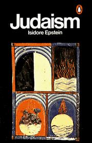 Cover of Judaism by Isidore Epstein