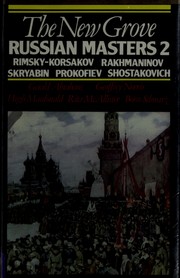 Front cover of The New Grove Russian Masters II by Gerald Abraham