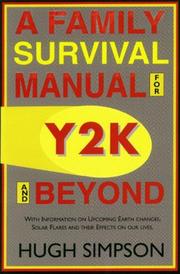 Cover of A Family Survival Manual for Y2K and Beyond by Hugh Simpson