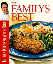 Cover of My Family's Best by Bob Bowersox