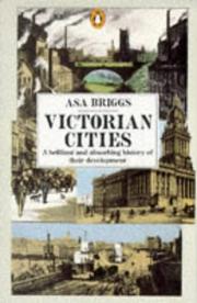 Cover of Victorian cities by Asa Briggs