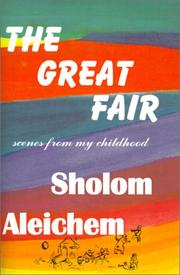 Cover of The great fair by Sholem Aleichem