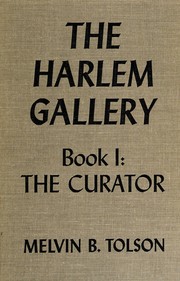 Cover of Harlem gallery by Melvin Beaunorus Tolson