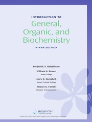 Front cover of Introduction to general, organic, and biochemistry by Frederick A. Bettelheim