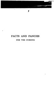 Cover of Facts and Fancies for the Curious from the Harvest-fields of Literature: A Melange of Excerpta by Charles Carroll Bombaugh