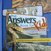 Front cover of The answers book for kids by Ken Ham