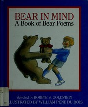 Cover of Bear in Mind by Bobbye S. Goldstein