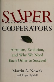 Cover of Supercooperators by Martin A. Nowak