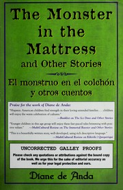 Cover of The monster in the mattress and other stories by Diane De Anda