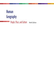 Front cover of Human geography by Erin Hogan Fouberg