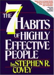 Front cover of The 7 Habits of Highly Effective People by Stephen R. Covey