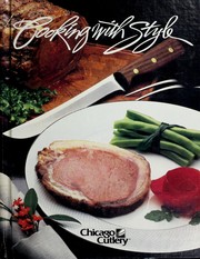 Front cover of Cooking with style by Chicago Cutlery Consumer Products, Inc.