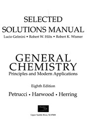 Front cover of General Chemistry by Ralph H. Petrucci; William S. Harwood; Geoffrey Herring