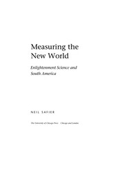Front cover of Measuring the New World by Neil Safier